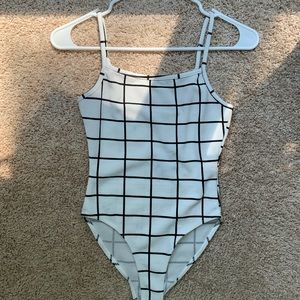 Grid Cami Body Suit XS